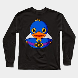 Superhero Rubber Duck Long Sleeve T-Shirt